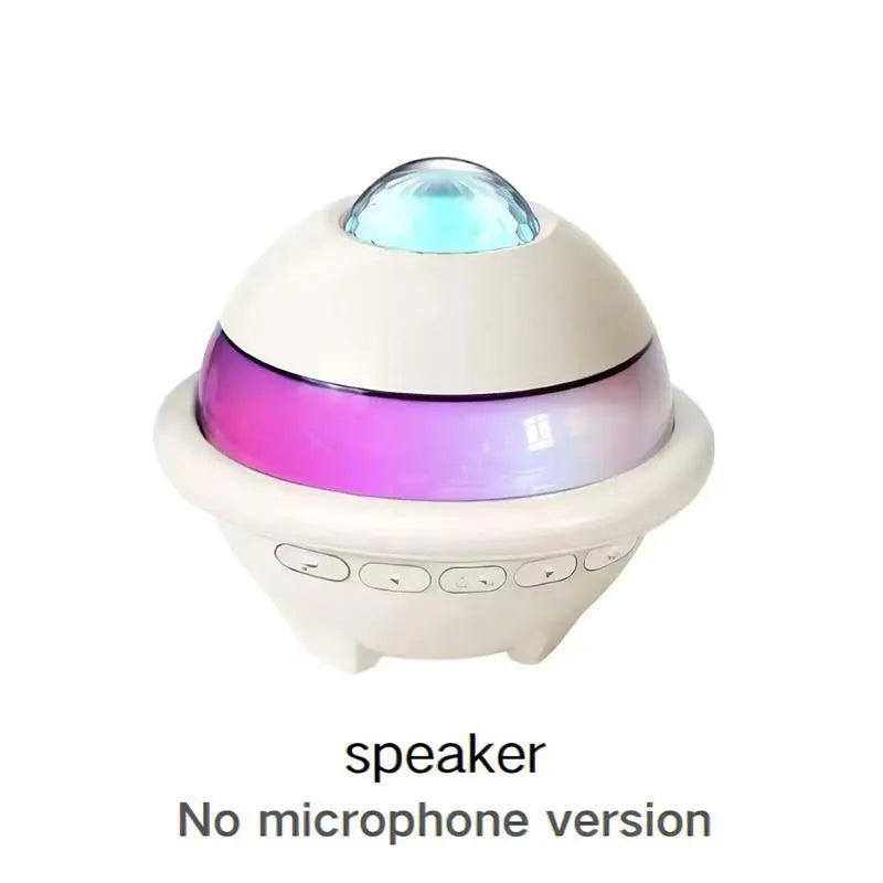 Mini Karaoke Machine, Starry Sky Projector, Portable Karaoke Machine, KTV Projection Light, 1800Mah Battery, Wireless Microphone Speaker, Compatible with Computers, Suitable for Home Use, Camping, Children, Adults, and Parties Tiktokshopspringglowup