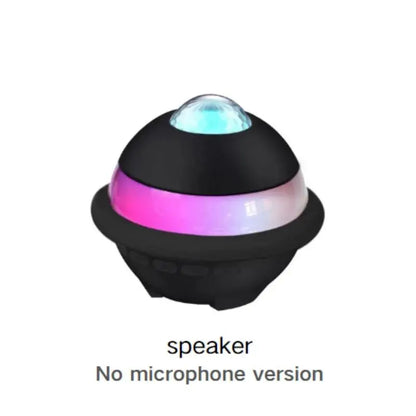 Mini Karaoke Machine, Starry Sky Projector, Portable Karaoke Machine, KTV Projection Light, 1800Mah Battery, Wireless Microphone Speaker, Compatible with Computers, Suitable for Home Use, Camping, Children, Adults, and Parties Tiktokshopspringglowup